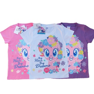 เสื้อคอกลม My Little Pony,เสื้อคอทตอล ลิขสิทธิ์แท้ ,เสื้อโพนี่ เด็ก3-10ขวบ