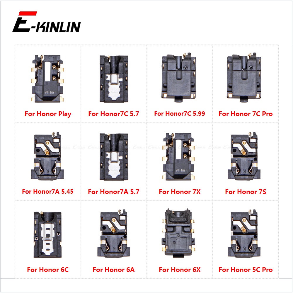 แจ็คหูฟัง Audio Flex Port Connector สําหรับ HuaWei Honor Play 7C 7A 7X 7S 6C 6A 6X 5C Pro หูหูฟังอะไ
