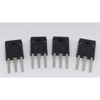 TYN70C  THYRISTORS (SCR) 70A 1800V แพ็ค3ตัว