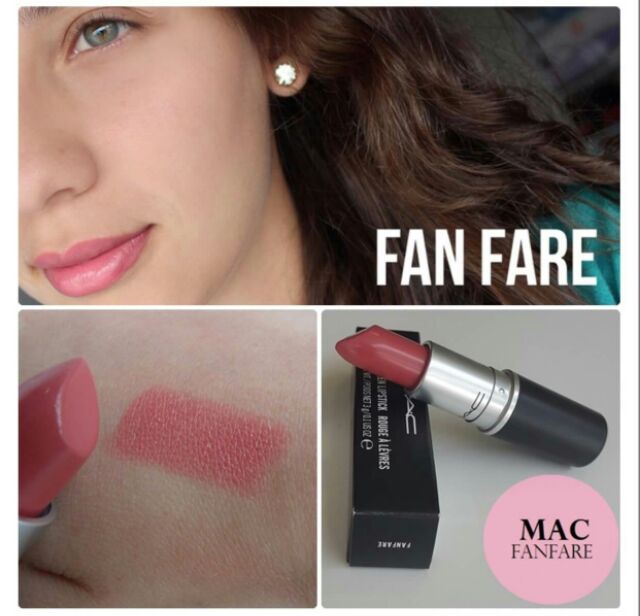 Mac Lipstick ส Fanfare Shopee Thailand