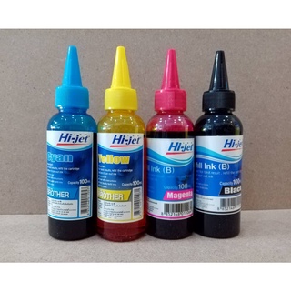 Hi-jet หมึกเติม Inkjet Refill Ink (B-Brotther) 100 ml.