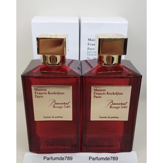 MFk baccarat rouge extrait 200ml ,70ml กล่องเทส