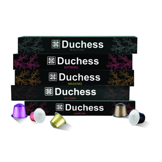 Duchess CO3099#05 - Coffee Capsule 50 แคปซูล - Massimo,Esyenn,Lamoon,Runjuan,Maya ( Nespresso compatible )