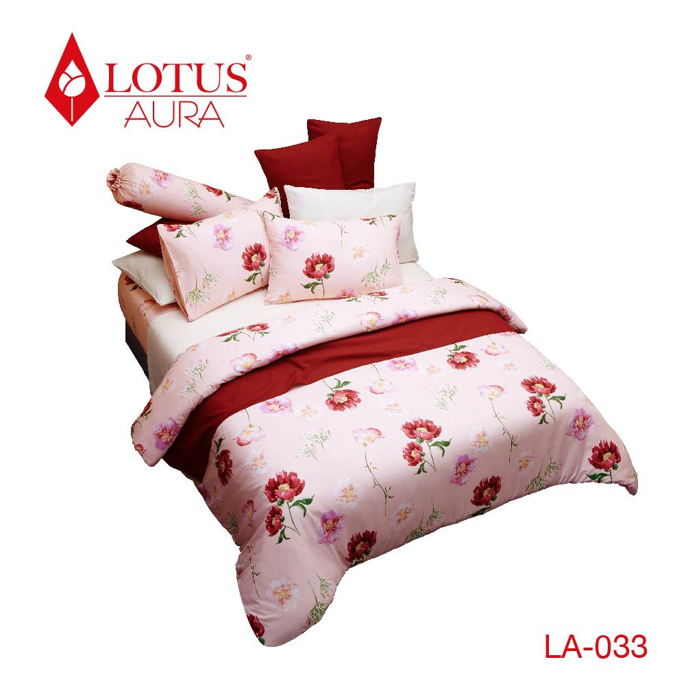 [รวมBest Seller] Lotus ชุดผ้าปู รุ่น Aura Print ส่งฟรี KERRY