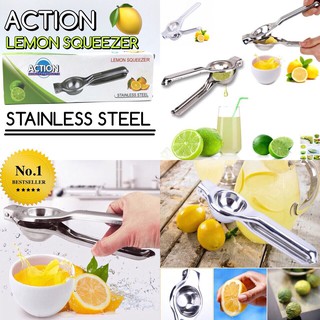 ที่บีบมะนาวสแตนเลส (แบบกด) Action lemon squeezer