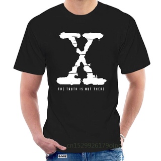 เสื้อยืดผ้าฝ้ายพิมพ์ลายขายดี เสื้อยืดลําลอง แขนสั้น พิมพ์ลาย X FILES THE TRUTH IS OUT THERE TV คุณภาพสูง สําหรับผู้ชาย