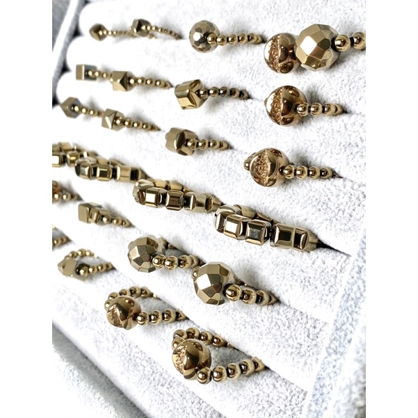 [Crystal baby] ไพ่นกกระจอกแหวน Huat Pyrite 100% CNY (Abusndance, Luck, Wealth)