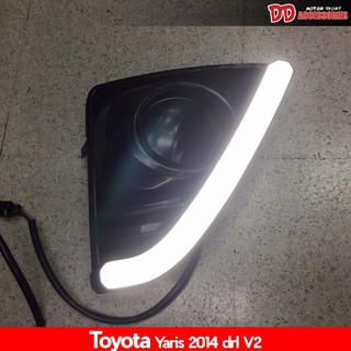 เดไลท์ DRL daylight yaris 2014 2015 2016 2017 V2 (LED BAR)