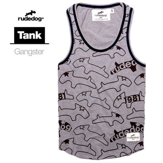 rudedog เสื้อกล้ามชาย  รุ่น Gangster  สีเทา เอส ชาย