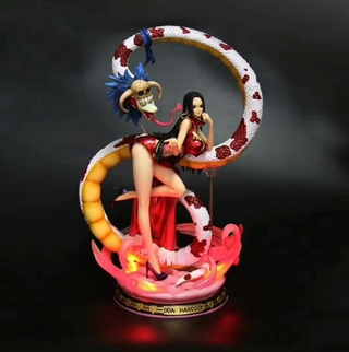 ของเล่นฟิกเกอร์ One Piece Gk Seven Warlords Of The Sea Boa Hancock Snake ขนาด 41 ซม . สําหรับเด็ก