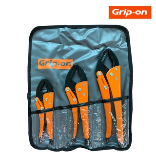 Grip-on ชุดคีมล็อคปากกว้าง Omnium 3 ตัว OS-SET3 Made in Spain