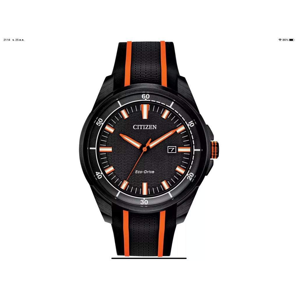 นาฬิกา CITIZEN MEN'S AW1608-01E ECO DRIVE พร้อมกล่อง (ใหม่)