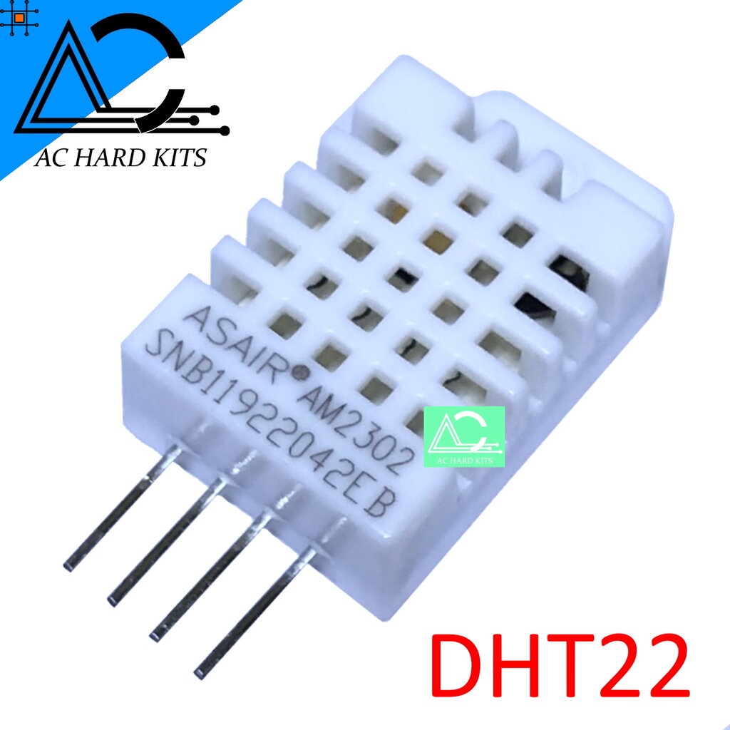 DHT22 Digital Temperature & Humidity Sensor (เซนเซอร์วัดอุณหภูมิ+ความชื้น) แม่นยำมาก