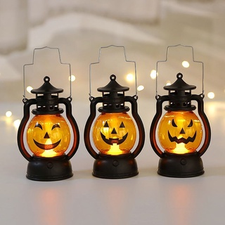 [Halloween Products] โคมไฟ LED รูปฟักทอง ขนาดเล็ก สําหรับแขวนตกแต่งปาร์ตี้ฮาโลวีน