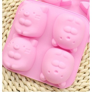 แม่พิมพ์ซิลิโคนรูปหมี/แมวญี่ปุ่น  Cat bear silicone mole By สุวภัทร SWP Shop