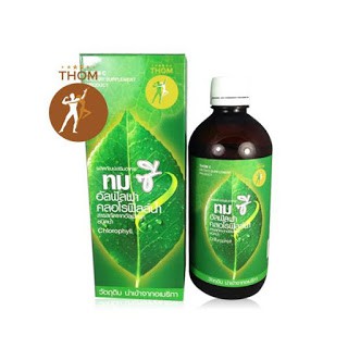 คลอโรฟิลล์ ชนิดน้ำ กลิ่นหอมสดชื่น ไม่คาว ทมซี 450ml