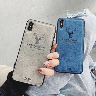 003 เคสผ้ายีนลายกวาง สำหรับ OPPO A16 / A57 4G/A77 5G/Reno2F / เคส Reno7 5G / Reno6Z เคสนิ่มลายกวง เคส สำหรับOPPO