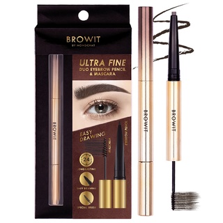 BROWIT อัลตร้าไฟน์ดูโอ้อายบราวเพนซิลแอนด์มาสคาร่า 0.16G+1.26G