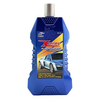 Car care solution BLUE POWER X-SERIES HI-TECH CAR WAX 500M Car accessories Hardware hand tools น้ำยาดูแลรถยนต์ ครีมเคลือ