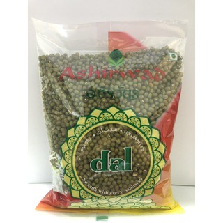 ถั่ว Ashirwad Moong Sabut 500 GMS