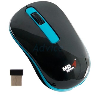 Wireless Optical Mouse USB MD-TECH (RF-135) Black/Blue