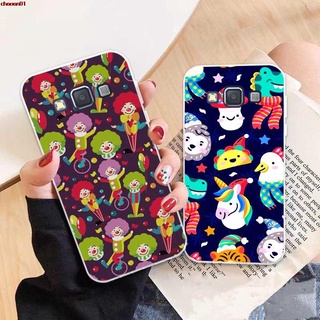 Thcom เคสโทรศัพท์ซิลิโคนนิ่ม Tpu แบบนิ่มสําหรับ Samsung A3 A5 A6 A7 A8 A9 Star Pro Plus E5 E7 2016 2017 2018 Thcom Pattern-3