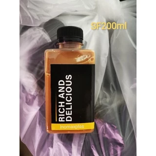 ขวดแบน​เหลี่ยม​ 200ml_50 ใบ​ (SF200ml50)