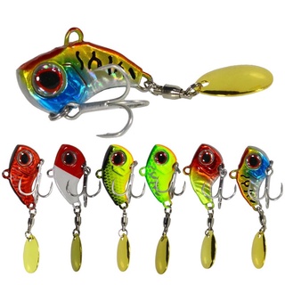 VIB Rotating Lure Vibration Fishing Lure 9 g 2.5 cm เหยื่อตกปลา VP-0124