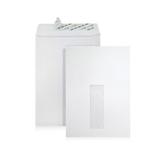 C5 (A5) ซองหน้าต่างสีขาวขนาด มี Peel & Seal (25 ชิ้น/pkt)