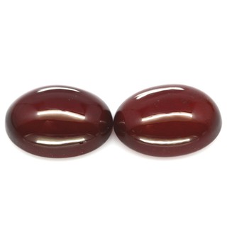 เฮสโซไนต์โกเมน (Hessonite) 16.80 กะรัต 2 ชิ้น  (13822)