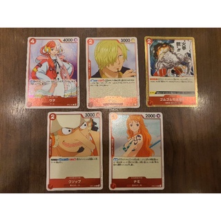 One piece card game R สีเเดง วันพีชการ์ดเกม แร์