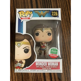 Funko Heroes # 226 Wonder Woman ฟิกเกอร์ไวนิล Limited Edition พร้อมกล่องป้องกัน