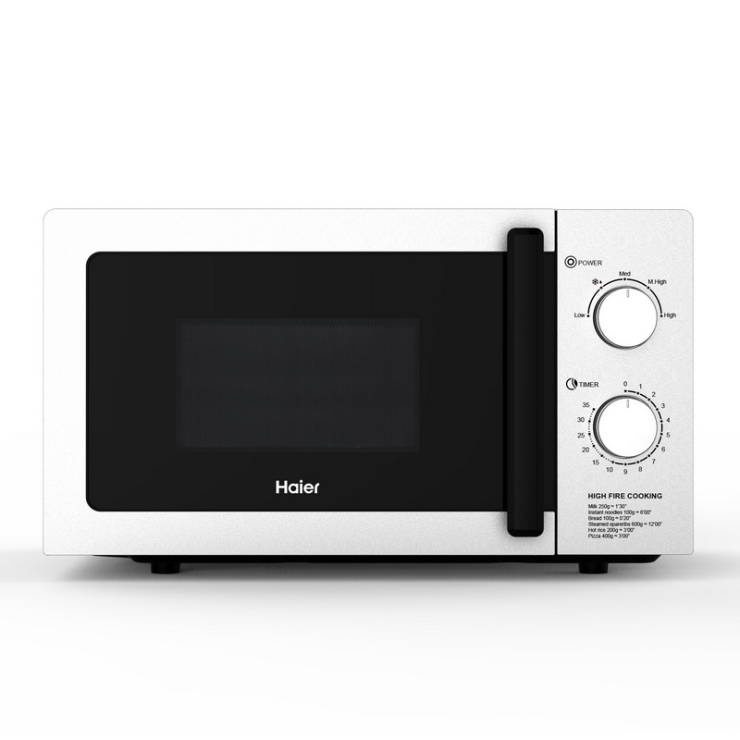HAIER ไมโครเวฟ รุ่นHMW-M2002s ขนาด 20 ลิตร สี Stainless