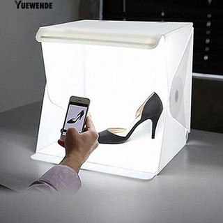 ‴ LED Light Room ภาพถ่ายสตูดิโอถ่ายภาพแสงเต็นท์ฉากหลัง Mini Cube Box