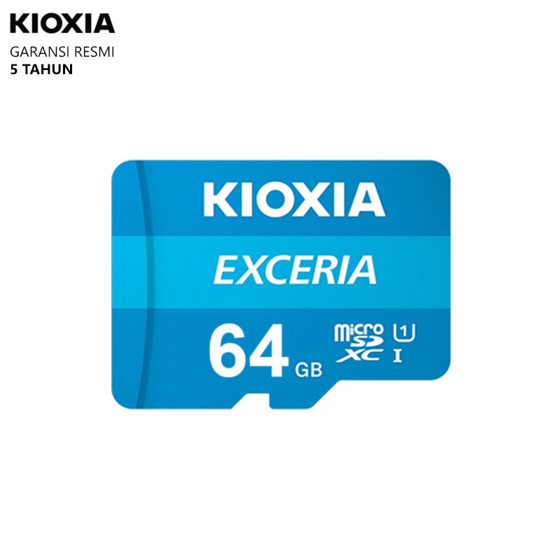 การ์ด Micro SD XC Kioxia Exceria UHS-I 100Mbps 64GB