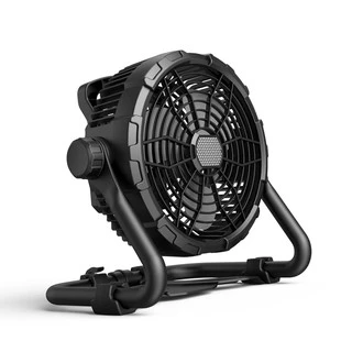 Neobee พัดลมชาร์จไฟพร้อมโคมไฟ X45 กันน้ำ ตั้งแคมป์ตกปลา โซล่าเซลล์ ลมแรงทนทาน 30000mAh USB TypeC