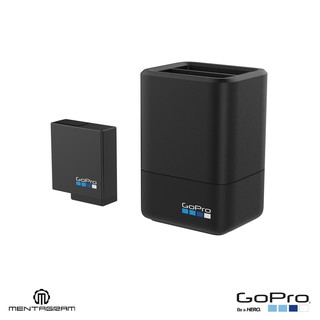 DUAL BATTERY CHARGER + BATTERY (HERO7 BLACK) ชุดแท่นชาร์จแท้ GoPro 5 / 6 / 7