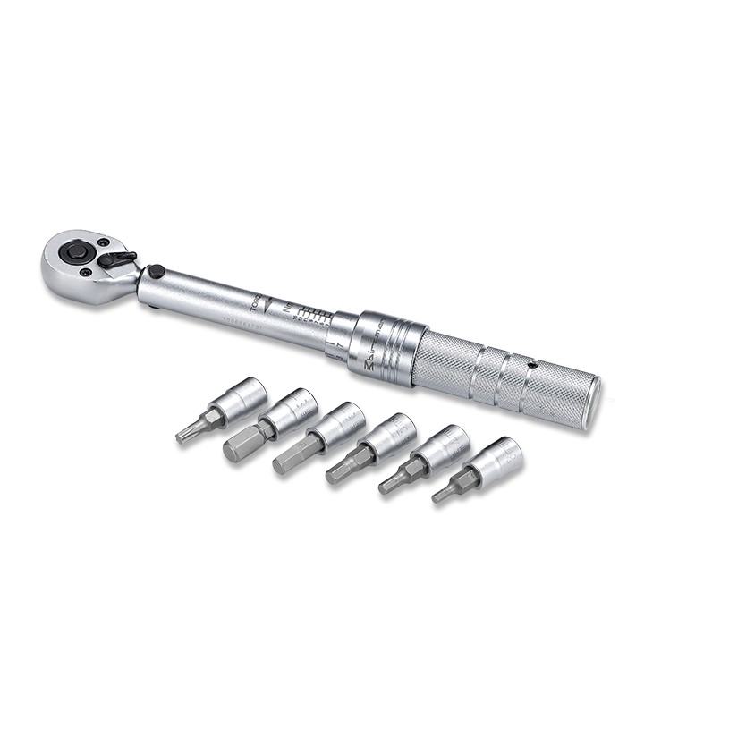 ประแจปอนด์ BIRZMAN - Torque Wrench 3-15nm - 1/4"Dr torque wrench (3-15nm) and bit sockets - Size