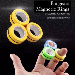 //Fin gears Magnetic Rings ฝึกสมาธิ แหวน ควงแหวน//