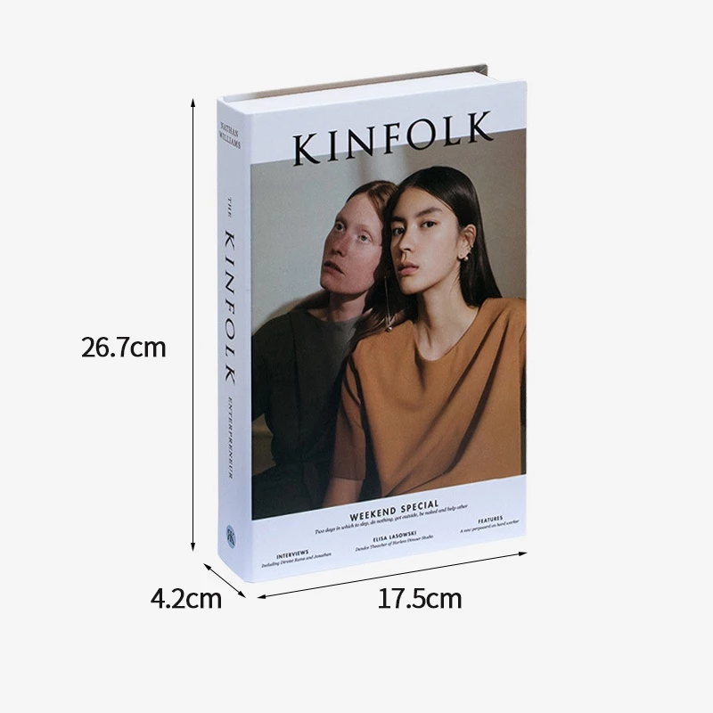 Ins หนังสือจําลอง หนังสือปลอม สําหรับถ่ายภาพตกแต่งบ้าน thumbnail 9
