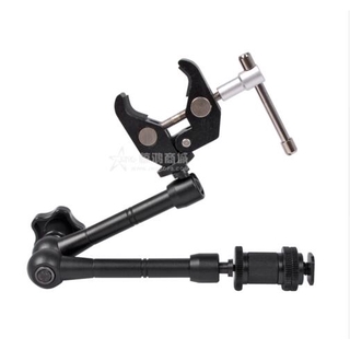 Super Clamp 11 นิ้ว Magic Articulated อุปกรณ์ยึดไฟแฟลชสําหรับกล้อง Dslr