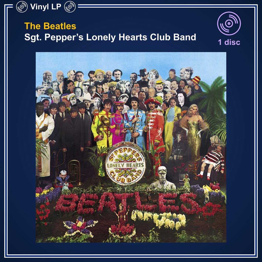 [แผ่นเสียง Vinyl LP] The Beatles - Sgt. Pepper's Lonely Hearts Club Band [ใหม่และซีล SS]
