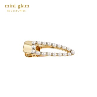 Miniglam Twiggy Metallic Hair Clip B (Gold) กิ๊บติดผมเมทัลลิคสีทอง