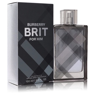 Burberry Brit  for him  EDT 100 ml กล่องซีล(เช็คสต้อคก่อนทำรายการนะคะ)