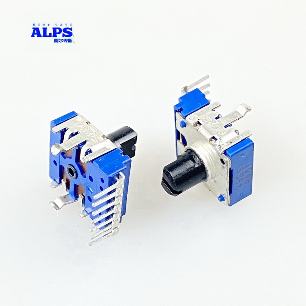 โพเทนชิโอมิเตอร์ เพลาเชิงเส้น 14 มม. ALPS RK14 B100K 100K 8 มม. D PC 7 ...