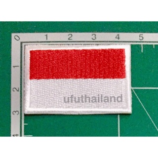 อาร์ม ตัวรีดติดเสื้อ ธงชาติอินโดนีเซีย