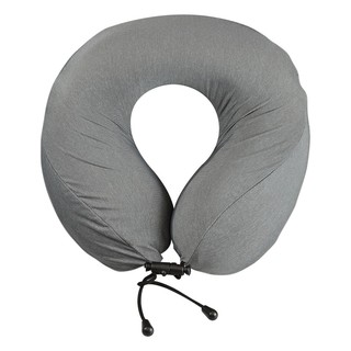 Cushion NECK CUSHION 2 IN 1 AROUND GRAY HLS Cushion cushion Home &amp; Furniture เบาะรองนั่ง หมอนรองคอ HOME LIVING STYLE ARO