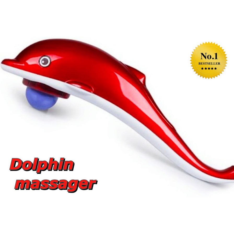 เครื่องนวดโลมาตัวเล็ก(ใช้สาย USB หรือใส่ถ่าน)  Small dolphin massager
