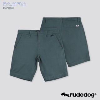 Rudedog กางเกงขาสั้นชาย รุ่น Pacific สีเขียวเข้ม (ราคาต่อตัว)