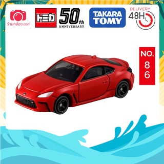 Tomica No.86 รถยนต์ รถ Toyota GR 86 Scale 1/60 สีแดง โมเดลรถยนต์ โตโยต้า จีอาร์ 86 แพ็คใส แท้นำเข้าจากญี่ปุ่น